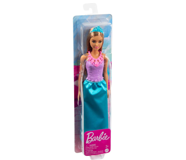 Barbie Dreamtopia Lalka podstawowa niebieska sukienka - 1053738 - zdjęcie 6