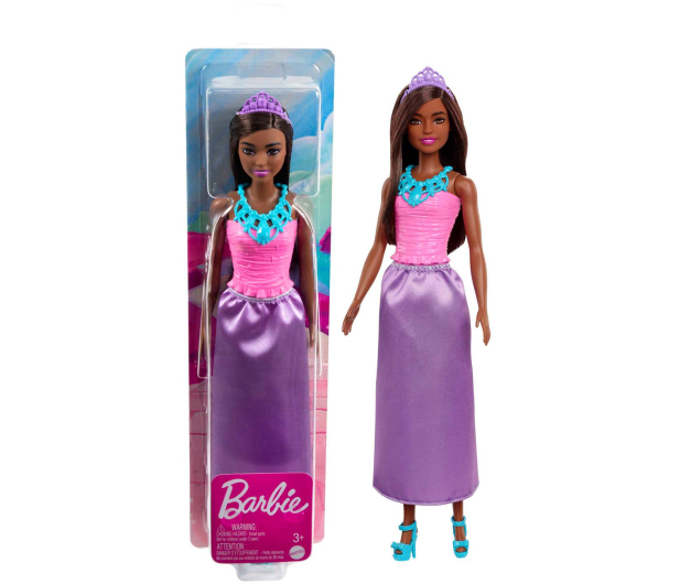Barbie Dreamtopia Lalka podstawowa fioletowa sukienka - 1053736 - zdjęcie 7