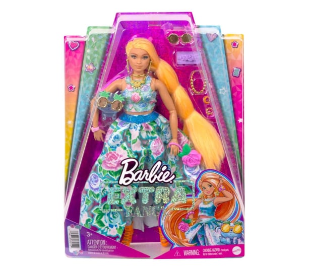 Barbie Extra Fancy Lalka Kwiaty - 1051938 - zdjęcie 6