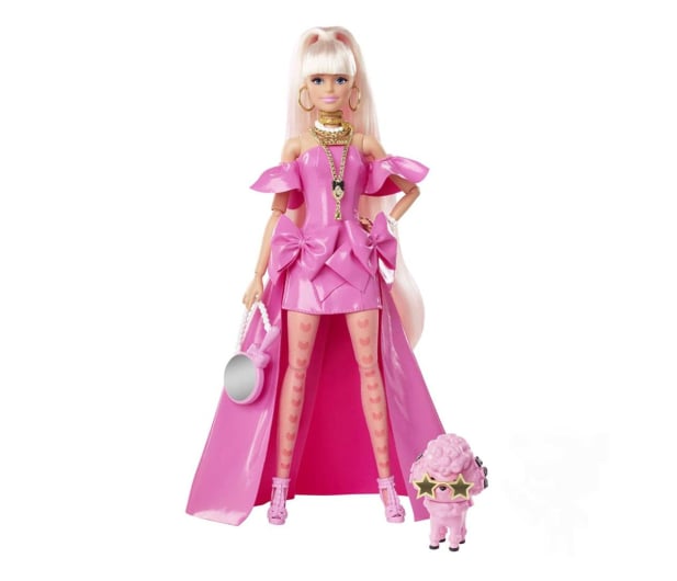 Barbie Extra Fancy Lalka Różowy strój - 1051936 - zdjęcie 1