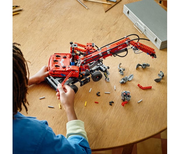 LEGO Technic 42144 Dźwig z chwytakiem - 1056684 - zdjęcie 7