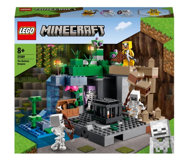 LEGO Minecraft 21189 Loch szkieletów - 1056677 - zdjęcie