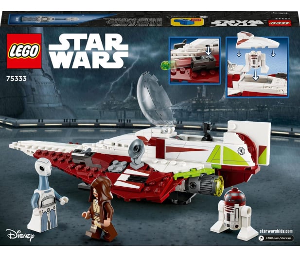 LEGO Star Wars 75333 Myśliwiec Jedi Obi-Wana Kenobiego™ - 1056699 - zdjęcie 10