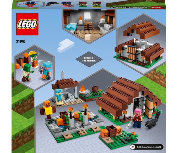 LEGO Minecraft 21190 Opuszczona wioska - 1056678 - zdjęcie 10