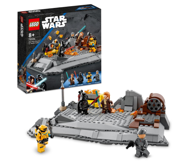 LEGO Star Wars 75334 Obi-Wan Kenobi™ kontra Darth Vader™ - 1056700 - zdjęcie 3