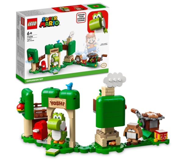 LEGO Super Mario 71406 Dom prezentów Yoshiego - 1056691 - zdjęcie 3