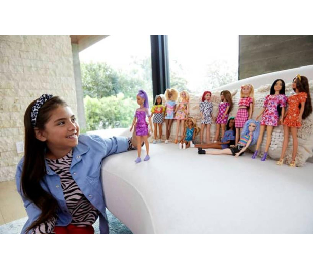 Barbie Fashionistas Lalka Fioletowa stylizacja - 1053358 - zdjęcie 6