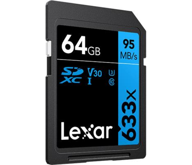 Lexar 64GB 633x High-Performance SDXC UHS-1 U3 V30 - 676084 - zdjęcie 2