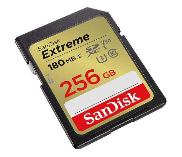 SanDisk 256GB SDXC Extreme 180MB/s A2 C10 V30 UHS-I U3 - 1058638 - zdjęcie 2