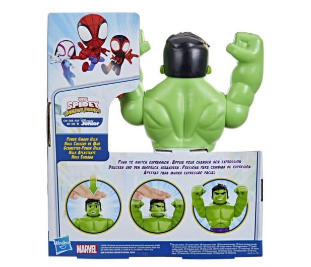 Hasbro Spidey i super kumple Power Smash Hulk - 1052991 - zdjęcie 4