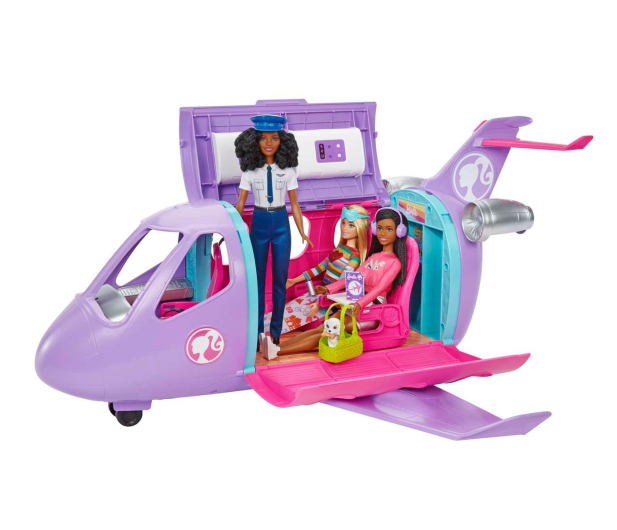 Barbie Lotnicza przygoda Samolot + lalka - 1051667 - zdjęcie 4