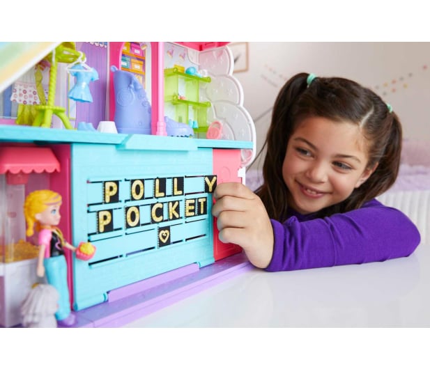 Mattel Polly Pocket Tęczowe Centrum Handlowe - 1051980 - zdjęcie 6
