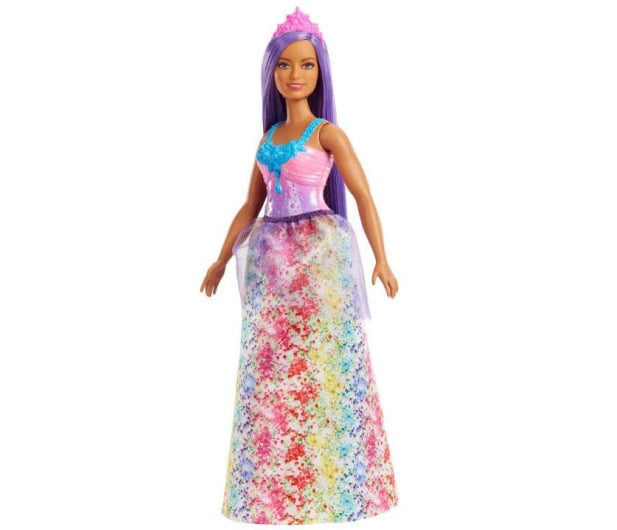 Barbie Dreamtopia Lalka podstawowa fioletowe włosy - 1053745 - zdjęcie 2