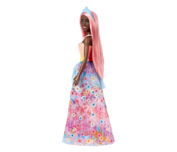 Barbie Dreamtopia Lalka podstawowa różowe włosy - 1053740 - zdjęcie 3