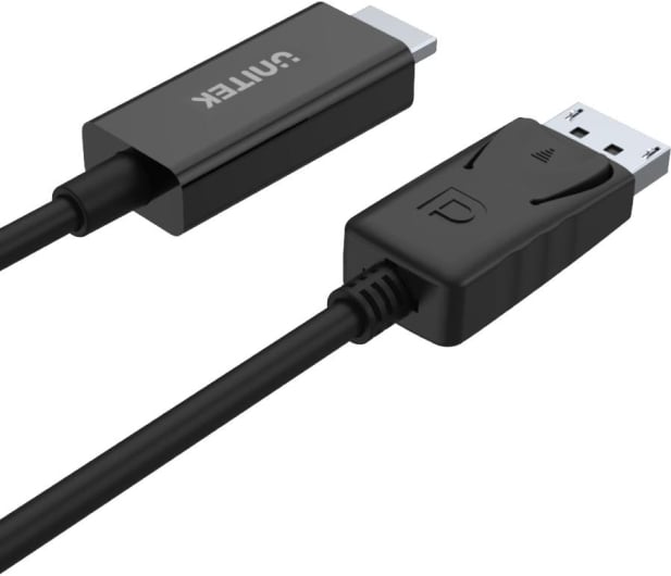 Unitek Kabel DisplayPort 1.3 - HDMI 1,8m - 385718 - zdjęcie 3