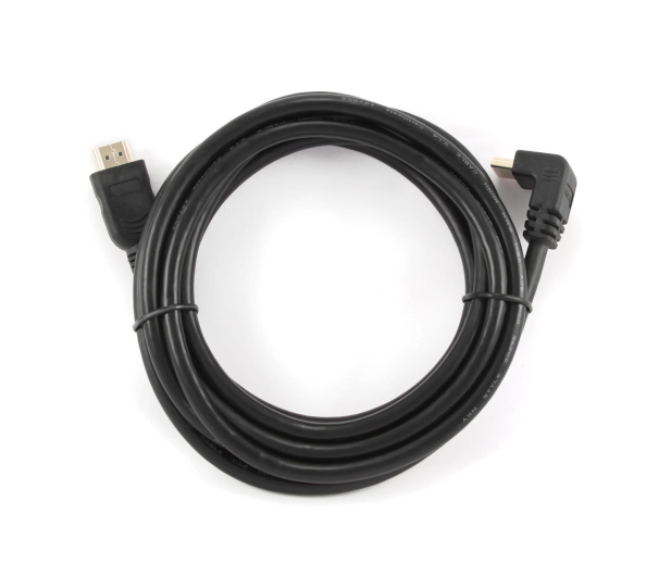 Gembird Kabel HDMI 1.4 - HDMI 3m (kątowy) - 64919 - zdjęcie 3