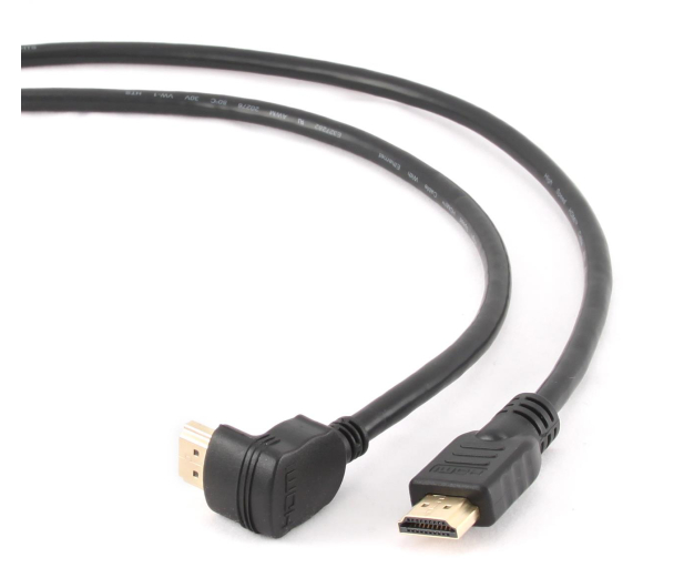 Gembird Kabel HDMI 1.4 - HDMI 3m (kątowy) - 64919 - zdjęcie 2