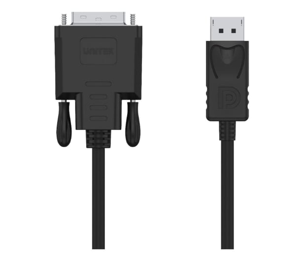 Unitek Kabel DisplayPort - DVI 1.8m (max. DP 1.3) - 385717 - zdjęcie