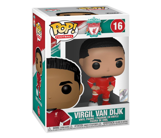 Funko POP POP Football: Liverpool - Virgil Van Dijk - 1054825 - zdjęcie 3