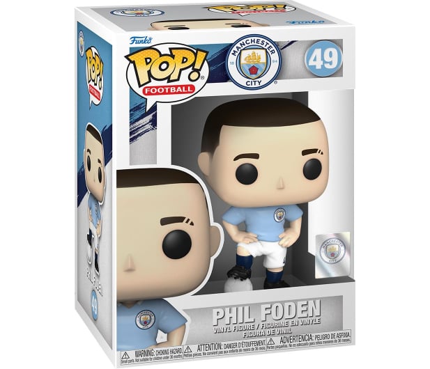 Funko POP POP Football: Manchester City - Phil Foden - 1054829 - zdjęcie 3