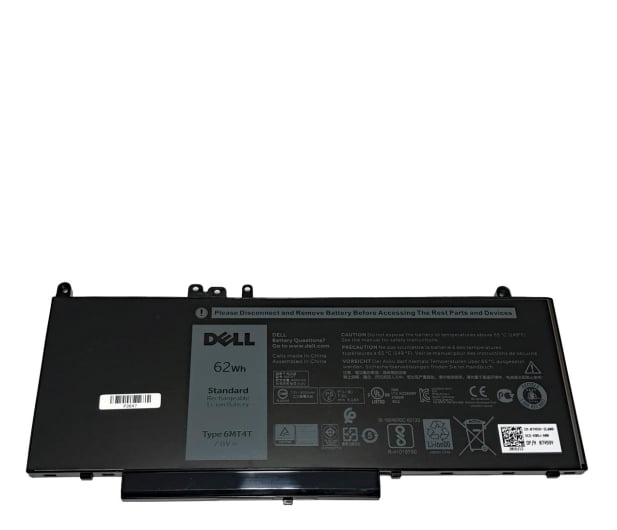 Dell Bateria 6MT4T (62WHR, 6 Cell) - 1054931 - zdjęcie