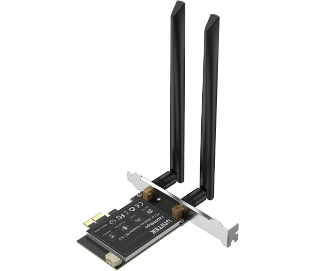 Unitek Karta sieciowa WiFi 6 na PCI-E, BT 5.2 - 1062649 - zdjęcie 2