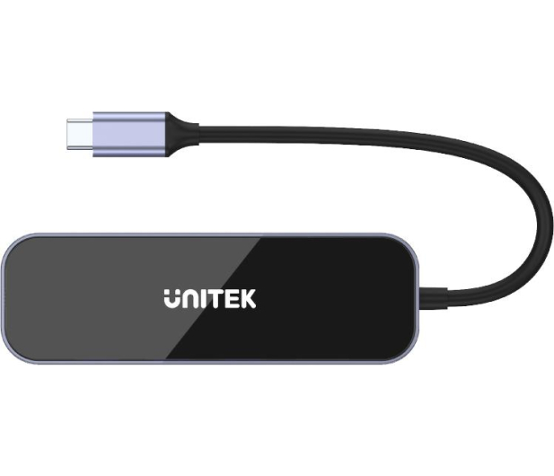 Unitek HUB USB-C 3.1 - RJ-45, HDMI 4K, PD100W, 3x USB-A - 1062639 - zdjęcie 3