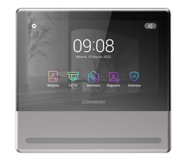 Commax Monitor 7" głośnomówiący Smart HD Mirror - 1063074 - zdjęcie 1