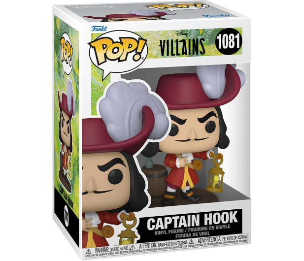 Funko POP POP Disney: Villains - Captain Hook - 1063707 - zdjęcie 3