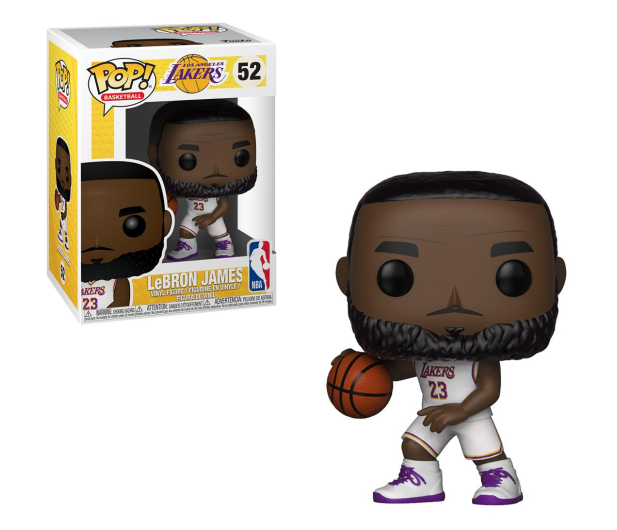 Funko POP POP NBA: Lakers - Lebron James (White Uniform) - 1063726 - zdjęcie