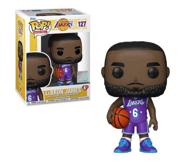 Funko POP POP NBA: Lakers - LeBron James (CE'21) - 1063724 - zdjęcie