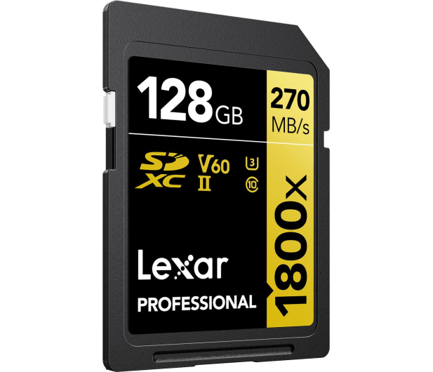 Lexar 2x128GB 1800x Professional SDXC UHS-II U3 V60 - 1111579 - zdjęcie 2