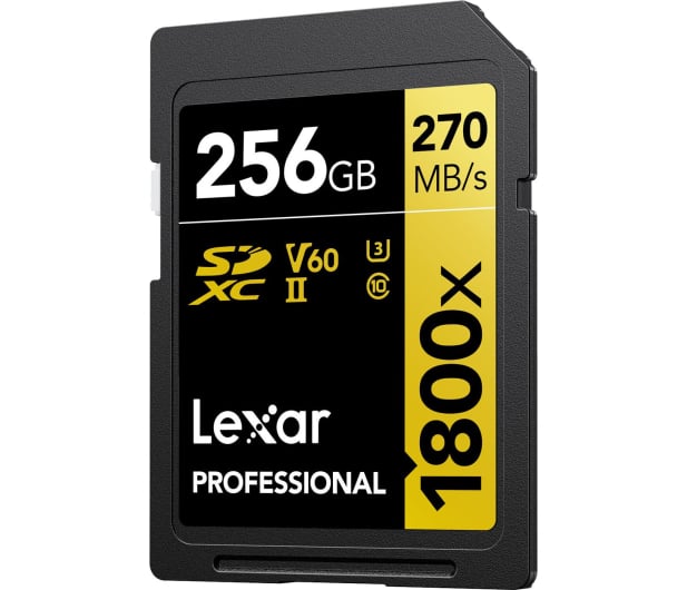 Lexar 256GB 1800x Professional SDXC UHS-II U3 V60 - 1063955 - zdjęcie 3