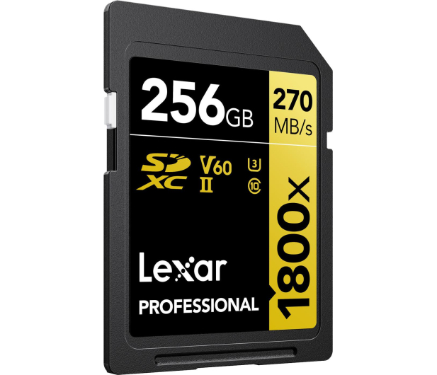 Lexar 256GB 1800x Professional SDXC UHS-II U3 V60 - 1063955 - zdjęcie 2
