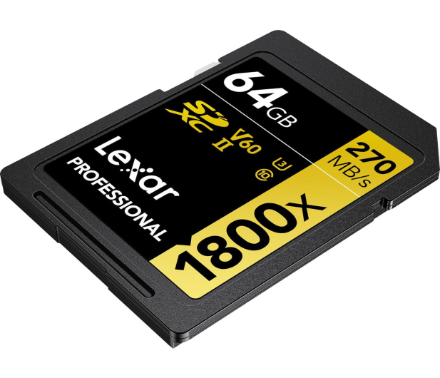 Lexar 64GB 1800x Professional SDXC UHS-II U3 V60 - 1063932 - zdjęcie 4