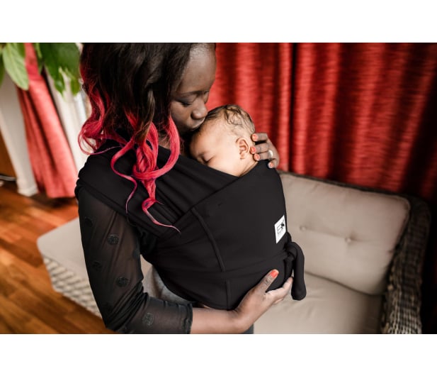 Baby K'tan Chusta do noszenia dzieci Breeze Black M - 1063311 - zdjęcie 6