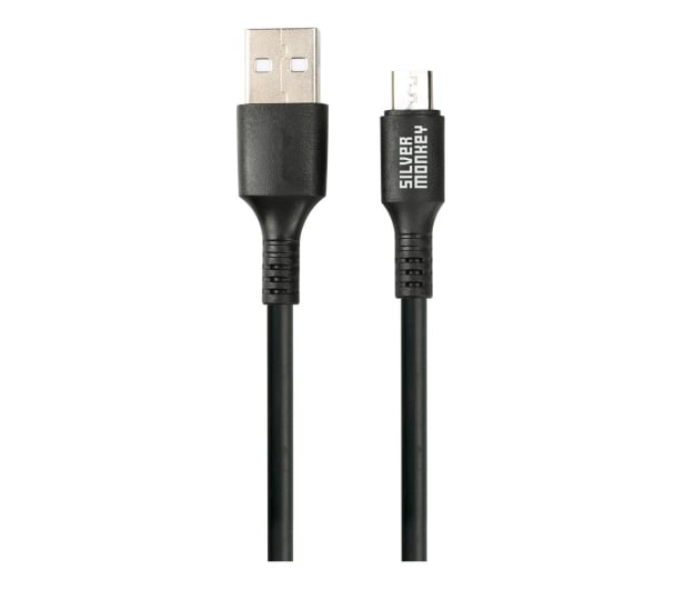Silver Monkey Kabel  USB-A na Micro USB  2 m - 732252 - zdjęcie