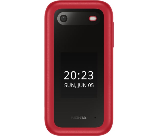 Nokia 2660 4G Flip Czerwony + Stacja Ładująca - 1065623 - zdjęcie 7