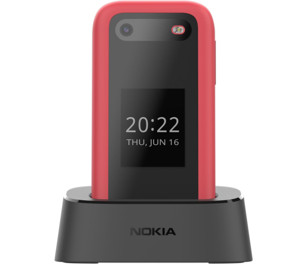 Nokia 2660 4G Flip Czerwony + Stacja Ładująca - 1065623 - zdjęcie 13