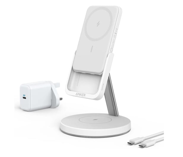 Anker 633 Magnetic Wireless Charger (MagGo) White - 1049274 - zdjęcie