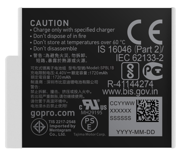 GoPro Akumulator Enduro - 1066070 - zdjęcie 2