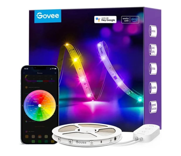 Govee H619C Taśma LED Wi-Fi RGBIC (10m) - 1060103 - zdjęcie