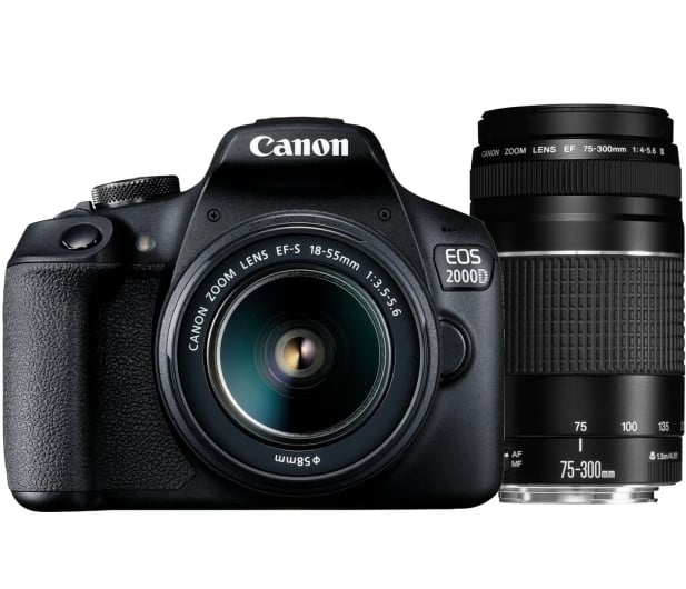 Canon EOS 2000D + 18-55 IS + 75-300 EU26 - 1059650 - zdjęcie 2