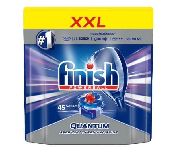 Finish Tabletki do zmywarki Finish Quantum Max 45szt - 1043379 - zdjęcie 1