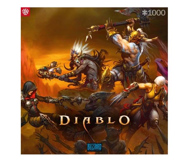 Merch Diablo Heroes Battle Puzzles 1000 - 1068689 - zdjęcie