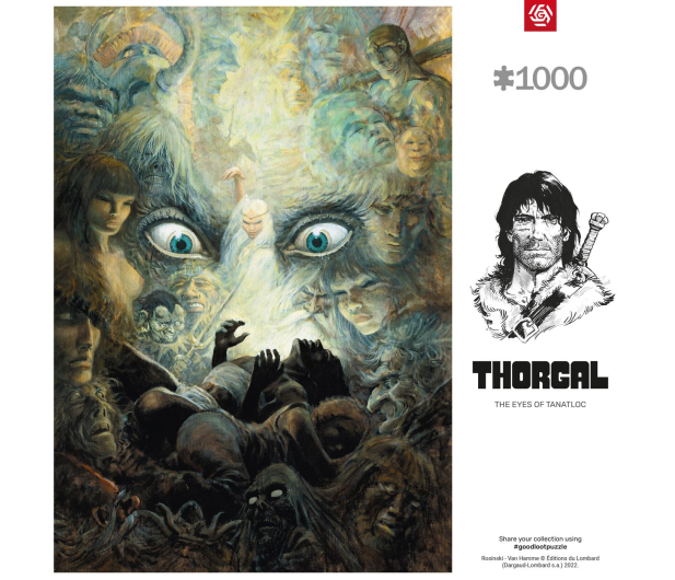 Merch Puzzle Series: Thorgal The Eyes of Tanatloc Puzzles 1000 - 1068675 - zdjęcie 6