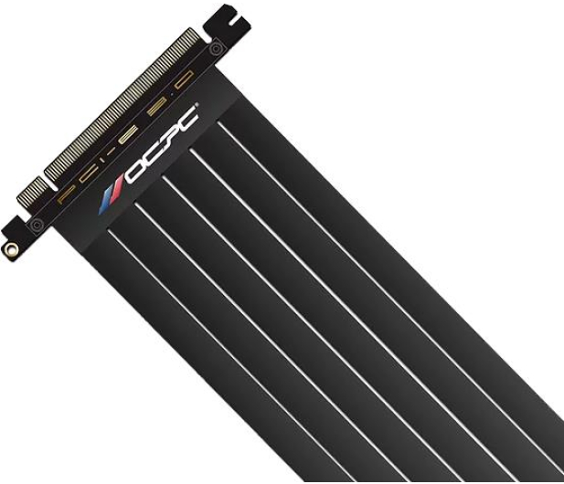 OCPC XTENDER RISER CABLE PCI-E 3.0 VERT 250MM Czarny - 1061867 - zdjęcie 2