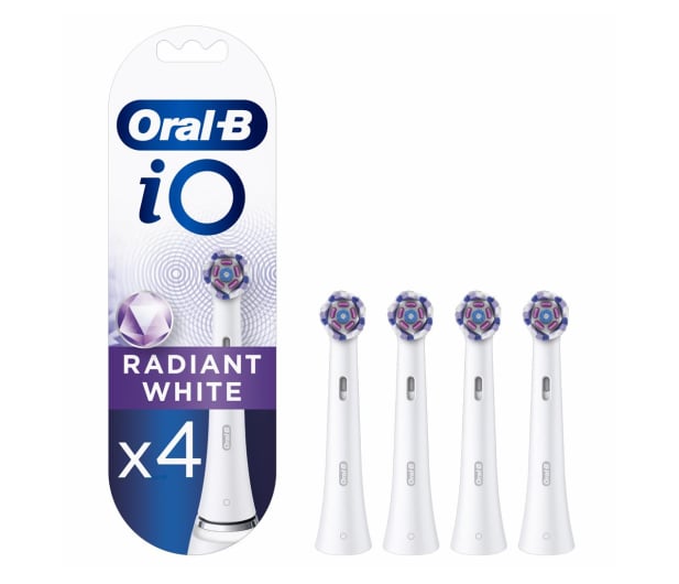 Oral-B iO Radiant 4 szt. Biały - 1069531 - zdjęcie 1
