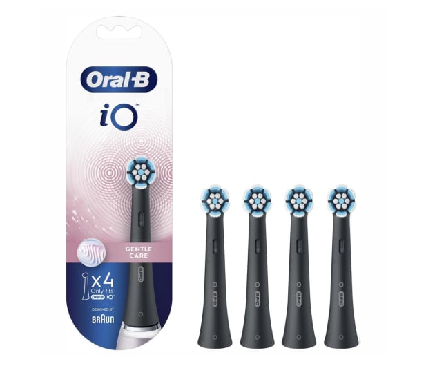 Oral-B iO Gentle Care 4 szt. Czarny - 1069530 - zdjęcie