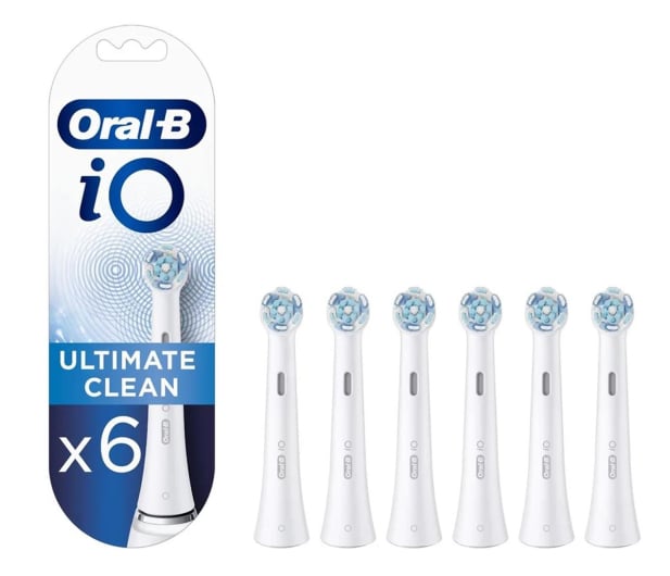 Oral-B iO Ultimate Clean 6 szt. Biały - 1069528 - zdjęcie